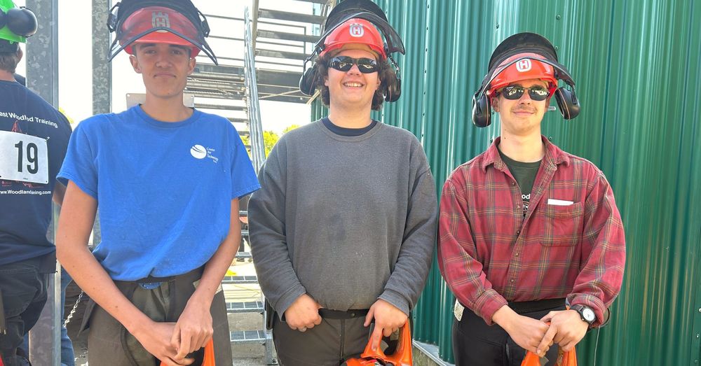 CTE students smiling